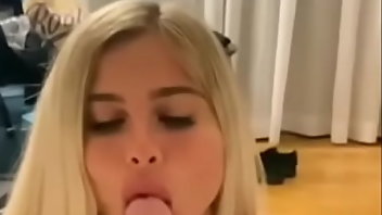 Norwegian Cumshot Facial Teen Blonde 
