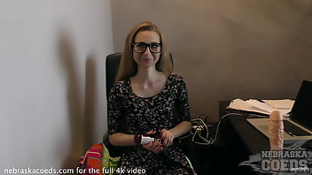 Electro Fingering Office Casting First Time 